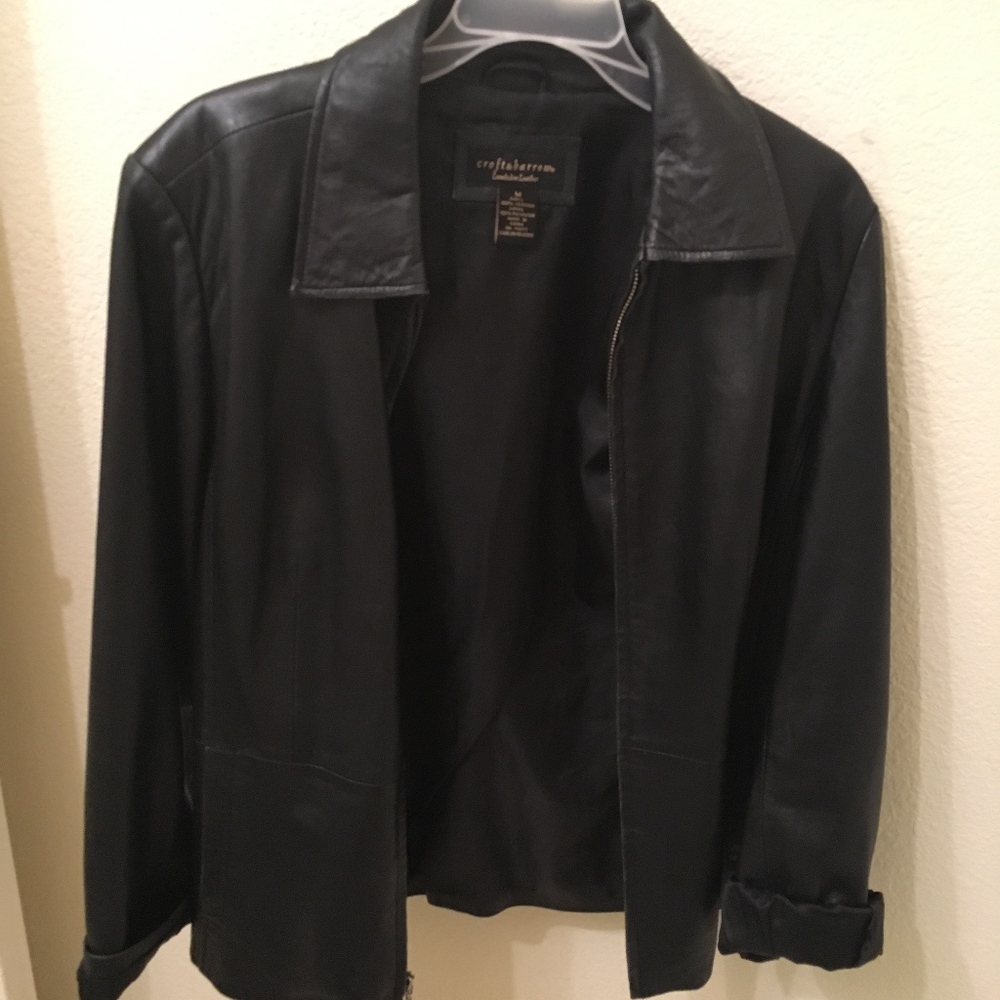 Croft & Barrow Leather Jacket